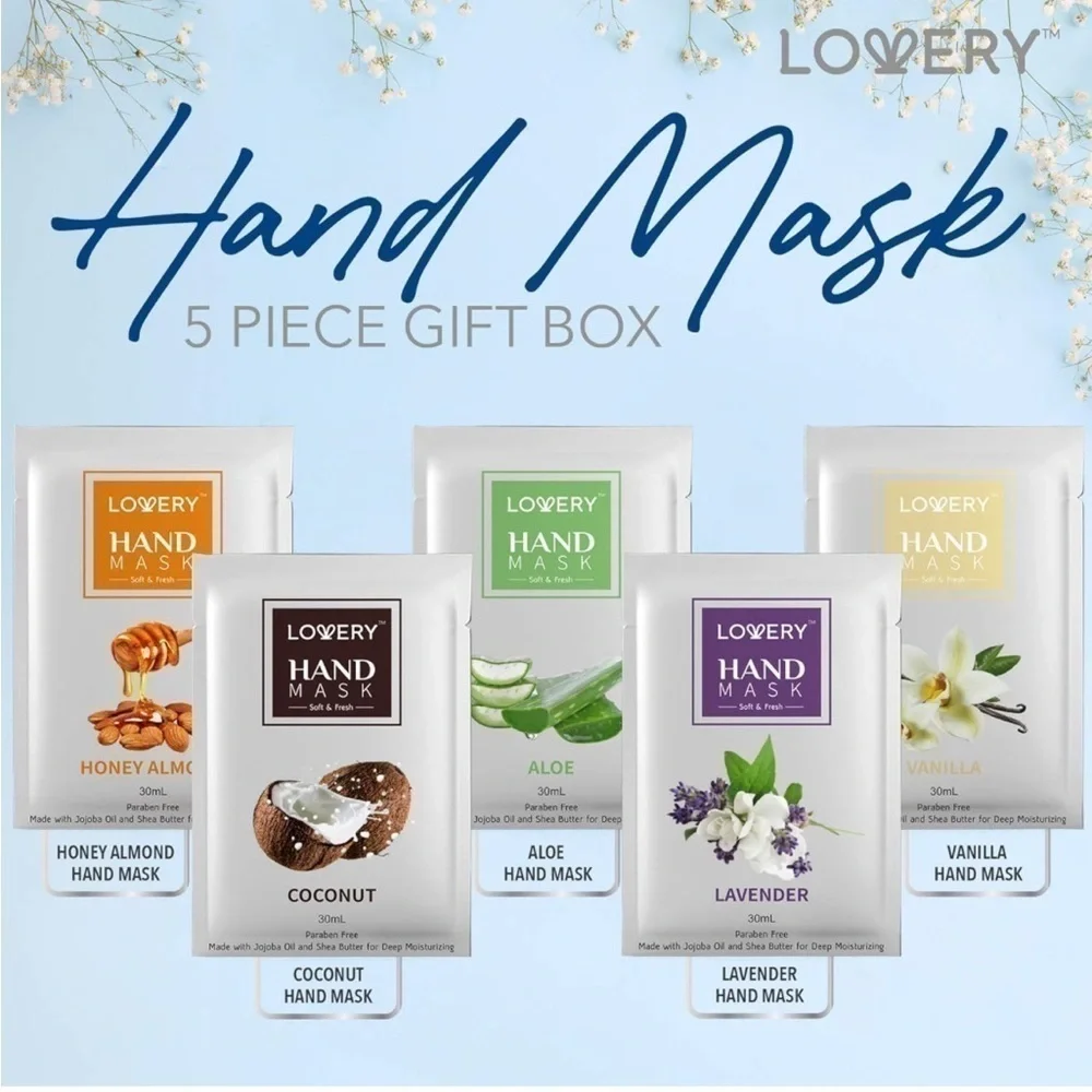 Brand New Hand & Foot Masks Jojoba Oil Moisturizing Hydrating Spa Shea Butter